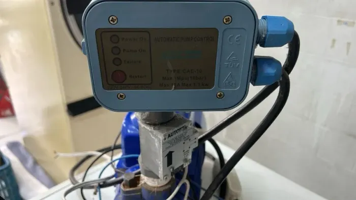 Bomba automática ksb P 1000 com automático.