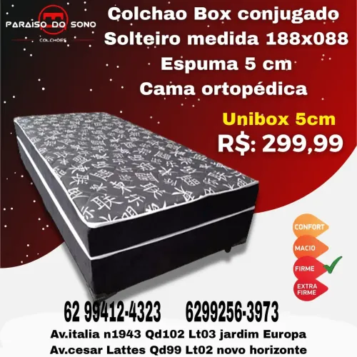 Cama solteiro Conjugado Solteiro 188x088