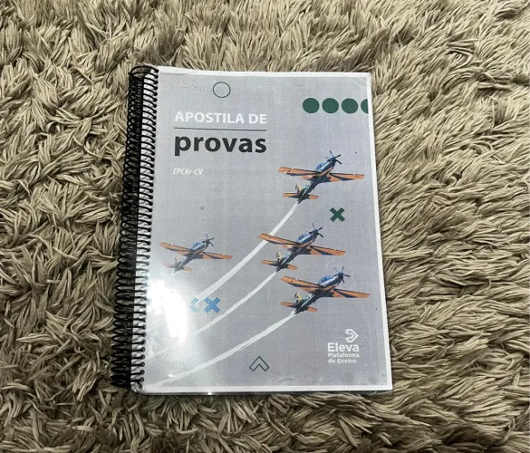 Apostila de Provas EPCAR-CN Ótimo estado