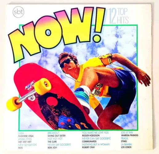 Disco de Vinil Now! 12 Top Hits, 1988