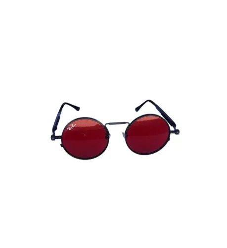 Óculos Rayban lentes vermelhas