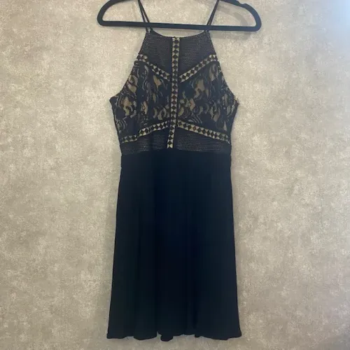 Vestido Forever 21 Preto Viscose Nadador Tamanho P