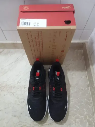 Tênis Puma Anzarun 2.0 Masculino Importado Novo Preto Vermelho E Branco 42