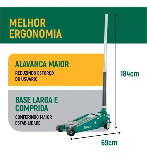 MACACO JACARE REBAIXADO PROFISSIONAL  2.500KG-Sata