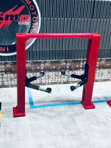 Elevador para diorama escala 1/64 Hotwheels miniatura em geral