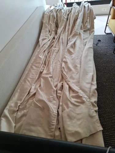 Cortinas Sala e/ou Quarto Varão Duplo.