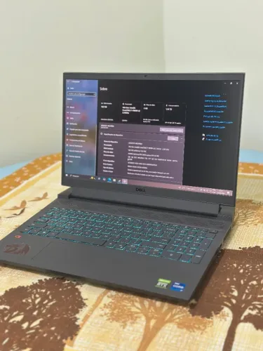 Dell G15 Tela 165Hz i7 16GB, RTX 3060 6GB, SSD 1TB + 500GB HD