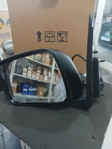 Retrovisor Nissan Frontier 2008 até 2016 Elétrico Esquerdo 