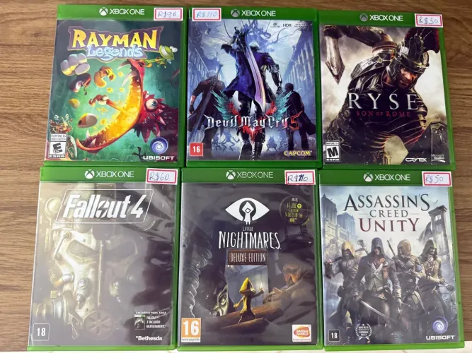 Jogos Xbox One e Xbox 360- Diversos títulos!