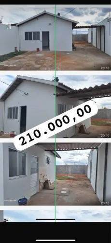 Casa no pequis 210.000,00