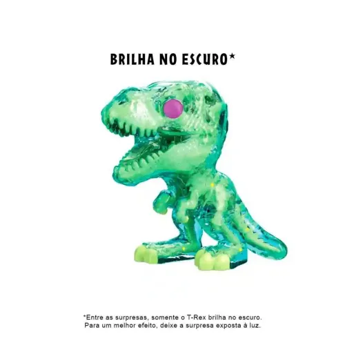 T-Rex Coleção Jurassic World Kinder Joy