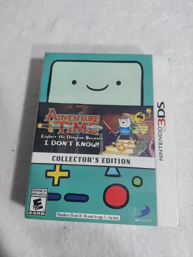 Adventure Time: Explore the Dungeon Because I Don't Know! - Nintendo 3DS - Colecionador