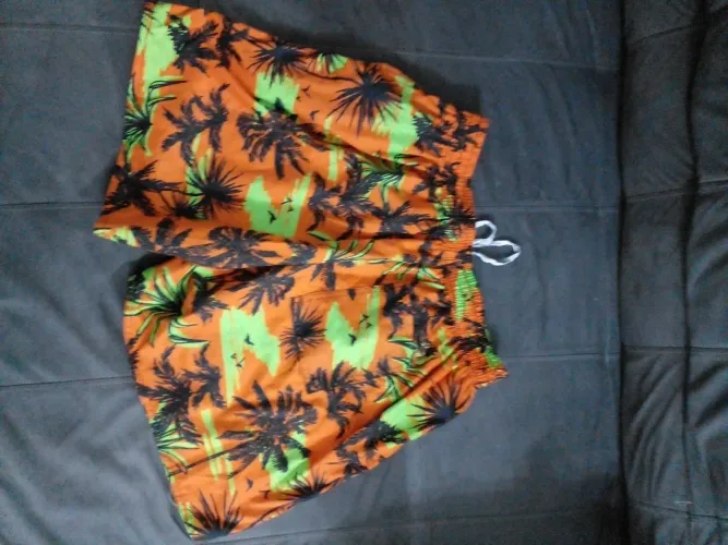 Short de banho masculino da moda 