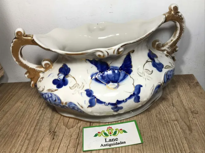 Floreira Antiga em Porcelana 