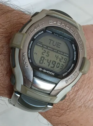 Relógio G-Shock Original antigo anos 90 raro exemplar de coleção