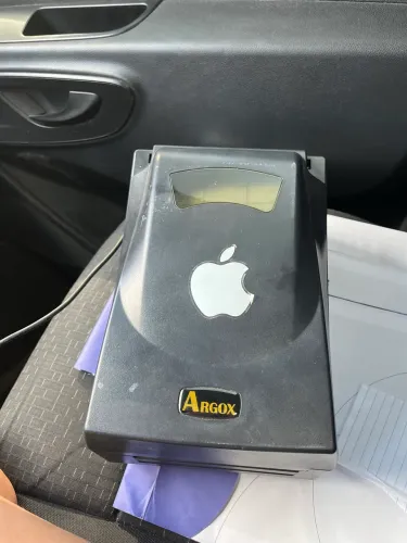 Impressora de etiqueta com leitor de código de barras