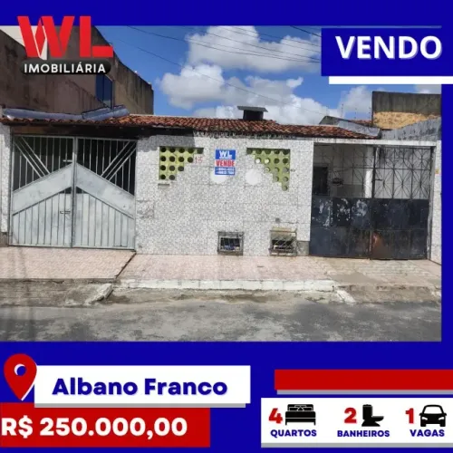 Vendo - Casa no Albano Franco