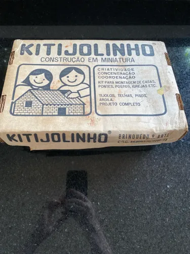 Brinquedo antigo KITIJOLINHO construção em miniatura