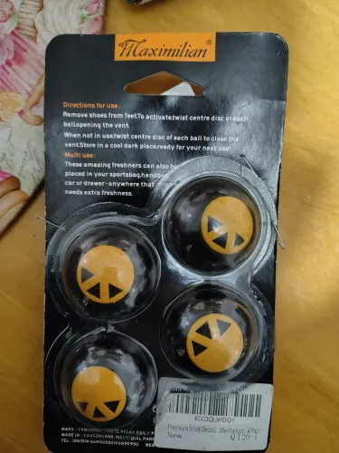 Desodorizador de tênis Antiodor 4 un. Bals Bolas anti chulé 