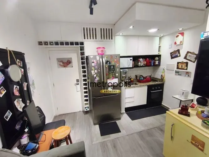 Studio com 2 dormitórios para alugar, 42 m² por R$ 4.890,01/mês - Barcelona - São Caetano 