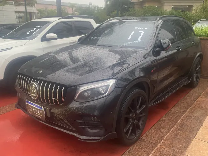 NAVE E CONDIÇÕES FACILITADAS M. BENZ GLC 43 ANO 2017 POUCO RODADA- ONLY MOTORS 