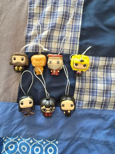 Enfeites Harry Potter Funko Pop kinder joy
