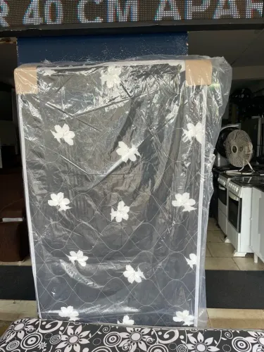 Cama Box solteiro conjugado novo combino entrega