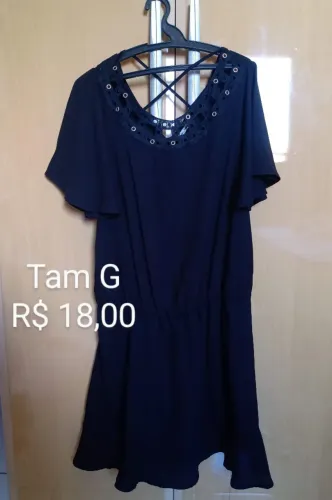 Vestido Preto Tam G