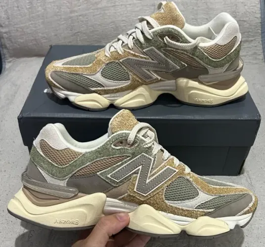 Tênis New Balance 9060 Olivine Great Plains 100% Original