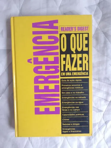 Livro O que fazer em uma emergência