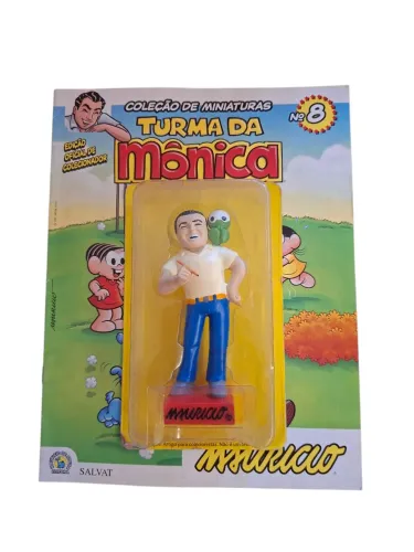 Miniatura Maurício de Souza Turma da Mônica Salvat com fascículo