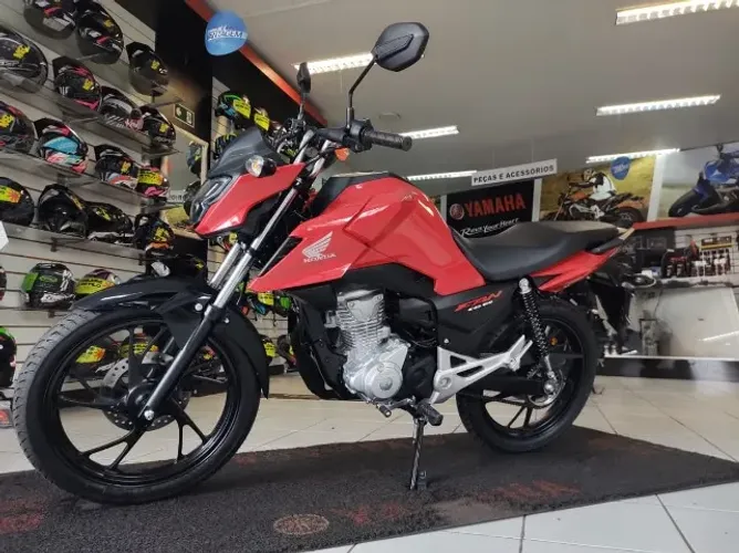 Honda CG 160 FAN Flex 2025 0km emplacada, Doc 2025 Pago!