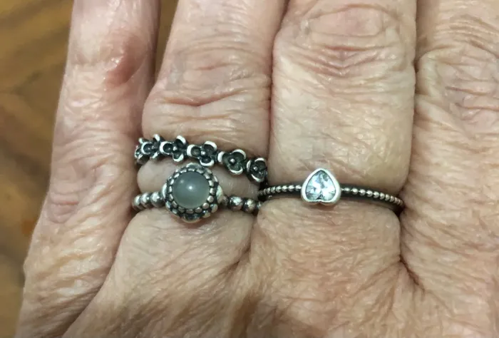 VENDO SEPARADO - Anéis de prata Pandora com design delicado