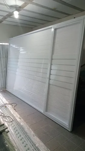 Fabricação de portão em alumínio 