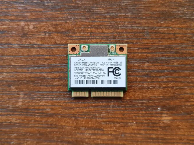 Placa wi-fi Atheros AR5B125