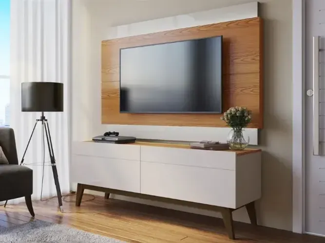 Rack 1,40 Moderno NOVO (Sem o Painel)