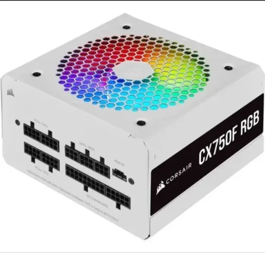 Fonte corsair cx750f bivolt full modular
