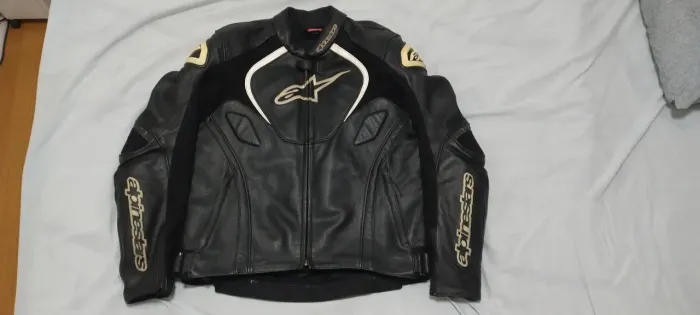 Jaqueta Alpinestars couro Jaws 