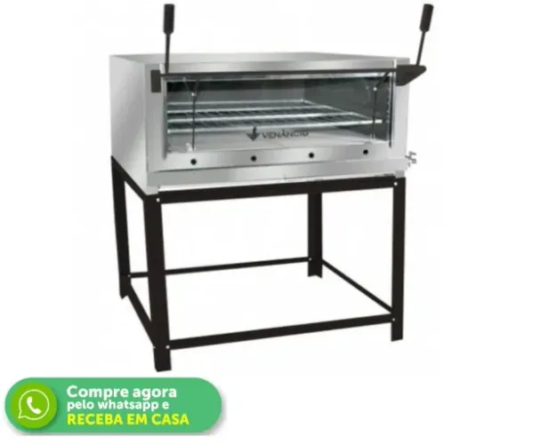 Forno Industrial a Gás Inox Roma Venâncio FIRI 90