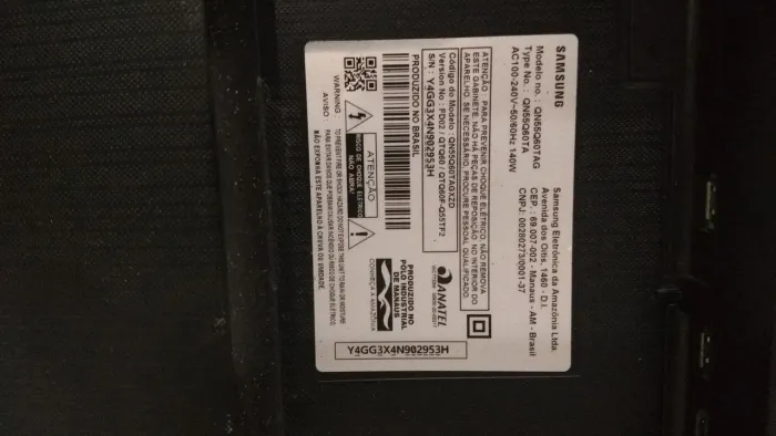 Vendendo uma placa de TV Samsung 50 polegadas 