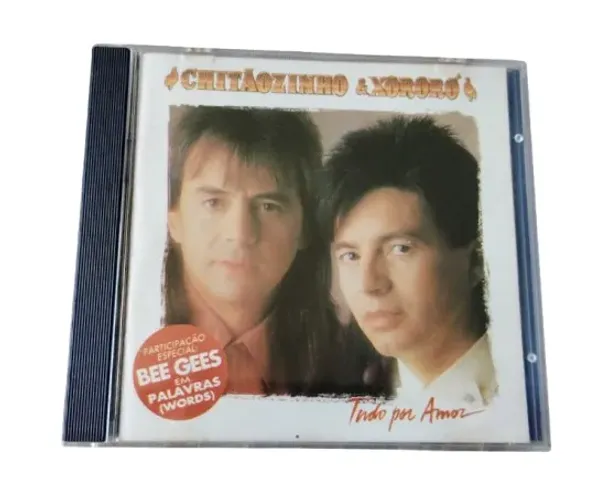 CD Chitãozinho & Xororó Tudo Por Amor 1993 Polygram MPB Philips