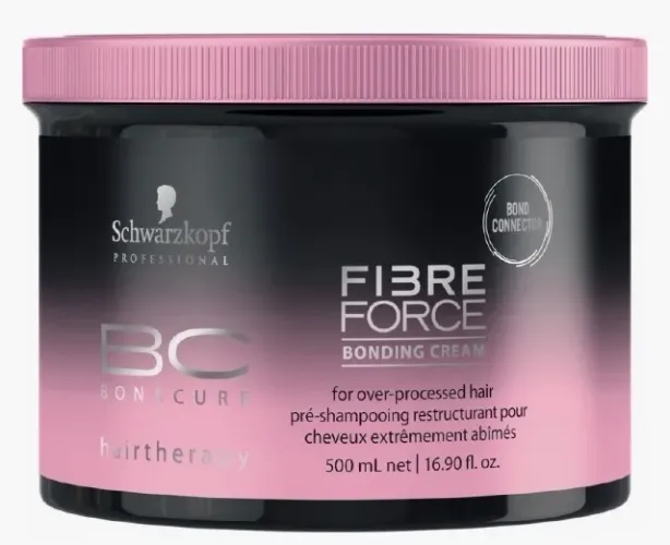 Máscara Capilar Schwarzkopf Professional BC Bonacure Fibre Force Fortifying 500ml Creme