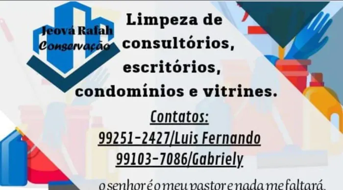 Empresa de limpeza Jeová rafah LTDA