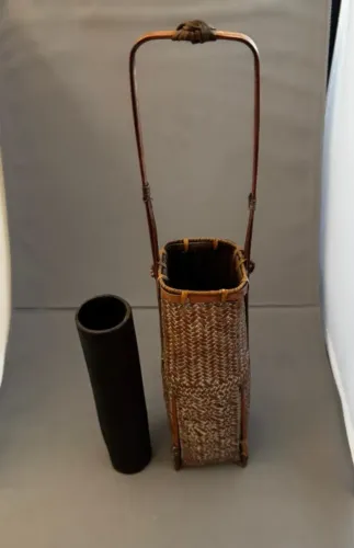 Vaso de Bambu Chinês
