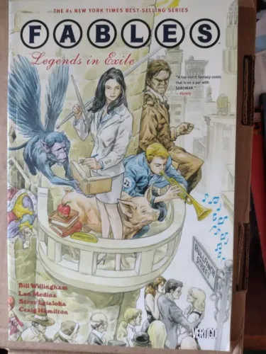 Fables: Legends in Exile Inglês- Edição de Colecionador