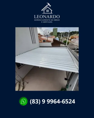 Fabricação de cobertas em alumínio ou galvanizado 