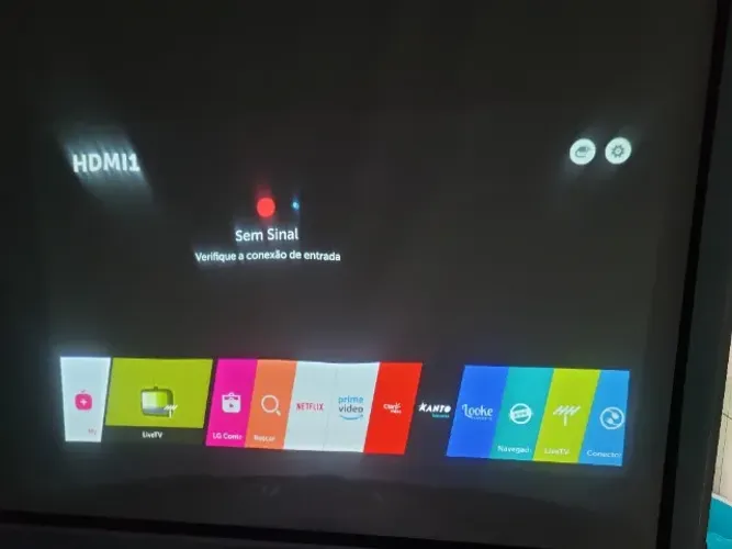 Projetor LG PF1000 curta distância tv digital espelho novo