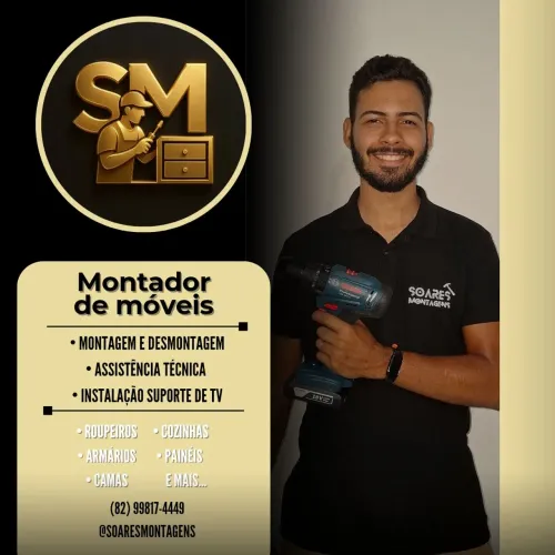 Montador de móveis Arapiraca AL e proximidades 