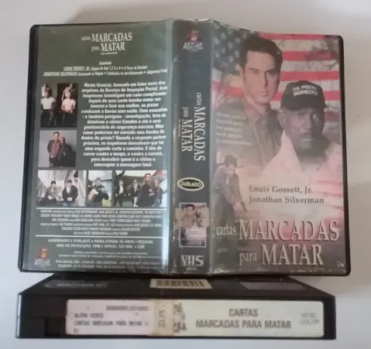 VHS Dublado Cartas Marcadas Para Matar