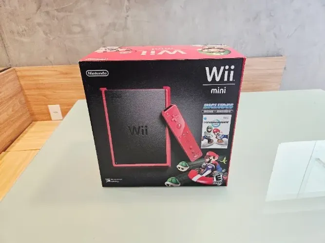 Console Nintendo Wii Mini Completo Original (Caixa REPRODUÇÃO)